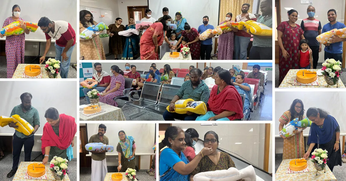 Seven Happy Families! Welcoming and Celebrating seven little bundles of joy